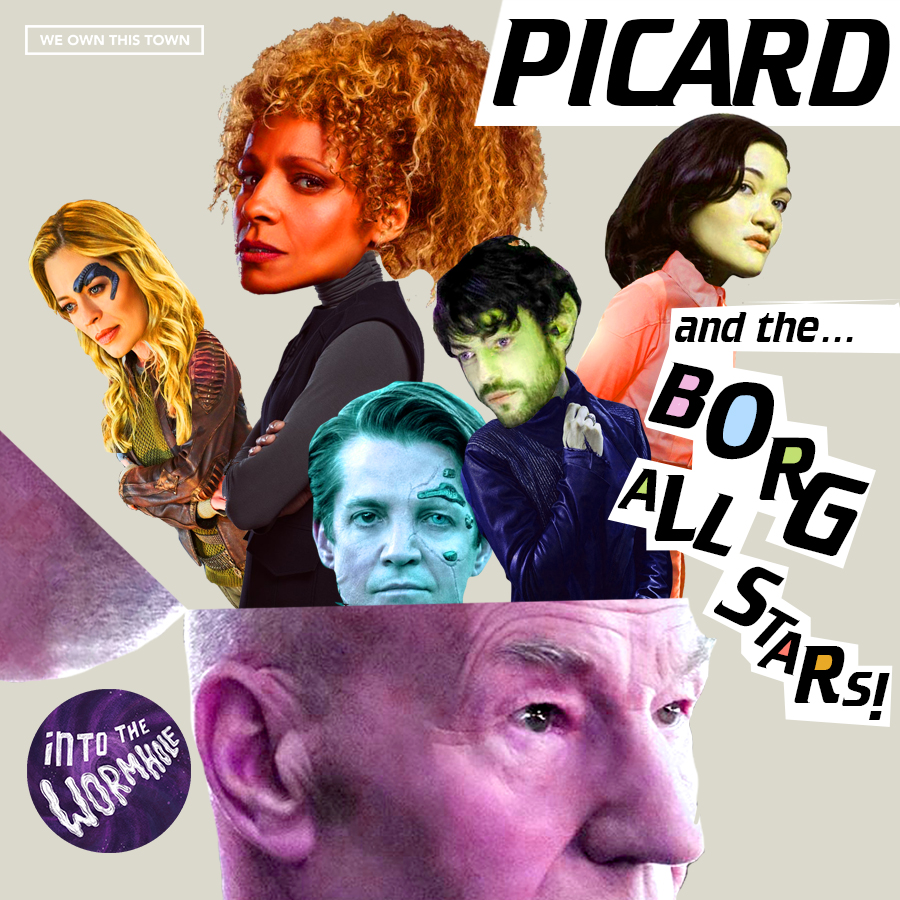 Picard and the Borg All-Stars